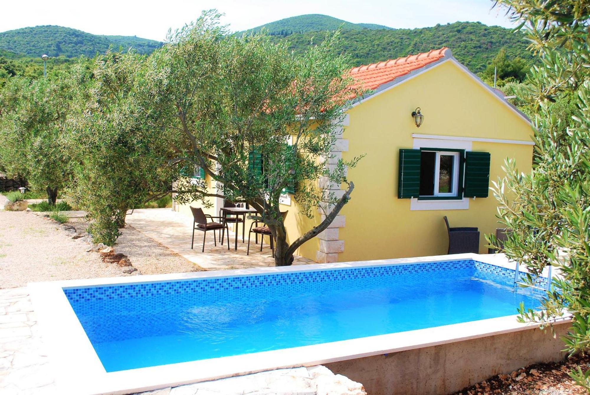 Vineyard House & Olive Grove House Villa Račišće Exteriör bild