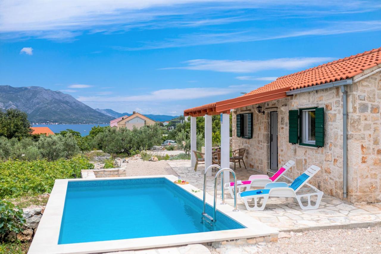 Vineyard House & Olive Grove House Villa Račišće Exteriör bild