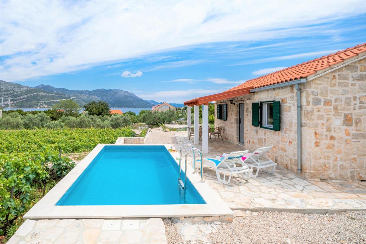 Vineyard House & Olive Grove House Villa Račišće Exteriör bild