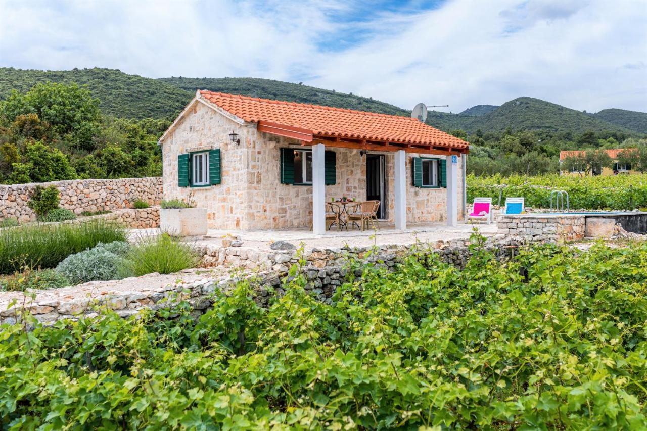 Vineyard House & Olive Grove House Villa Račišće Exteriör bild