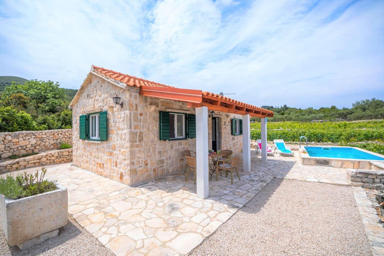 Vineyard House & Olive Grove House Villa Račišće Exteriör bild